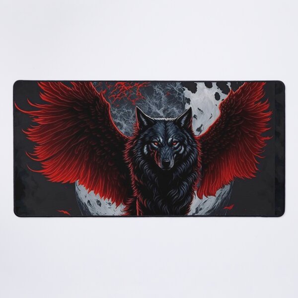 Item preview, Winged Wolf designed and sold by Jurand  Creations.