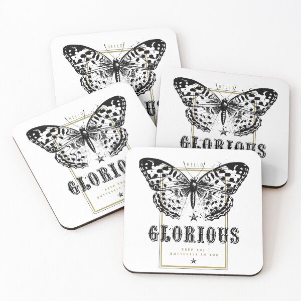 Item preview, Butterfly drawing with phrases  designed and sold by lucianacordoba.