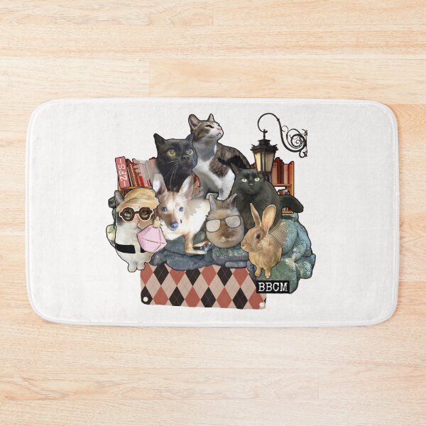 Item preview, Best book club for furry friends designed and sold by zorasfurrstudio.