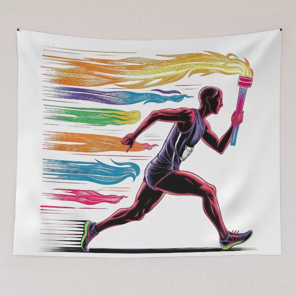 Item preview, Sport Flames - Dynamic Action Art designed and sold by RvinJo8.