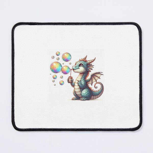 Item preview, Bubble-Blowing Dragon Sticker designed and sold by Shaany.
