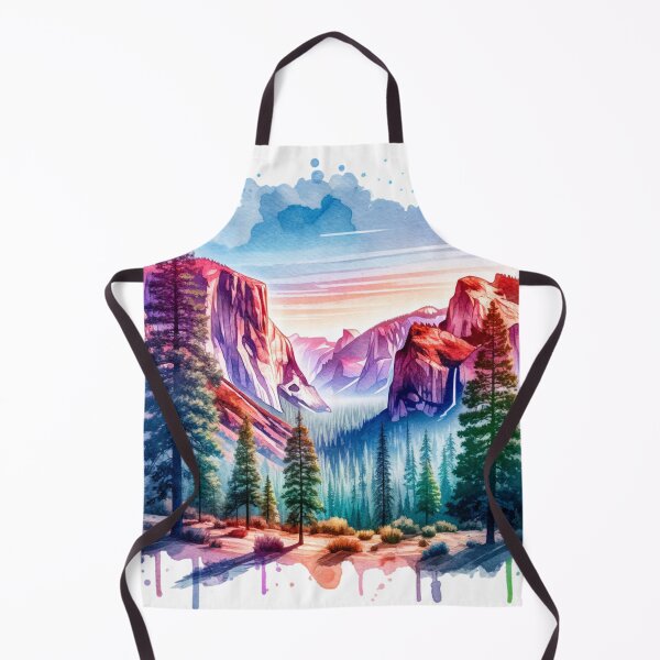 Item preview, Watercolor Majestic Splendor of Kings Canyon designed and sold by Ginngers.