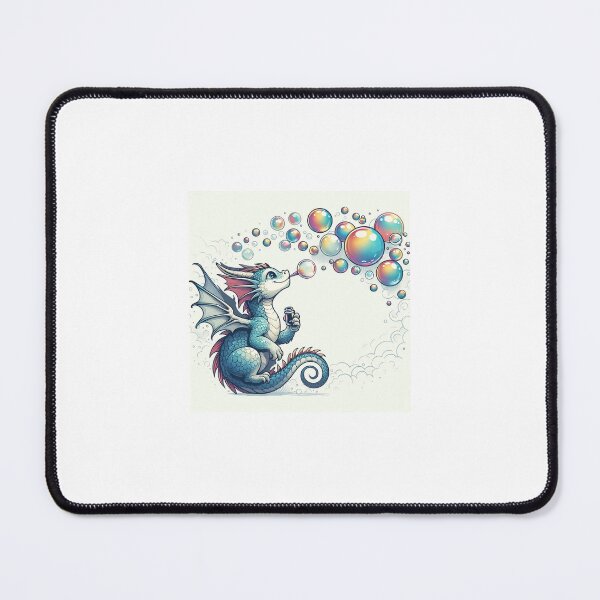 Item preview, Bubble-Blowing Dragon Sticker designed and sold by Shaany.