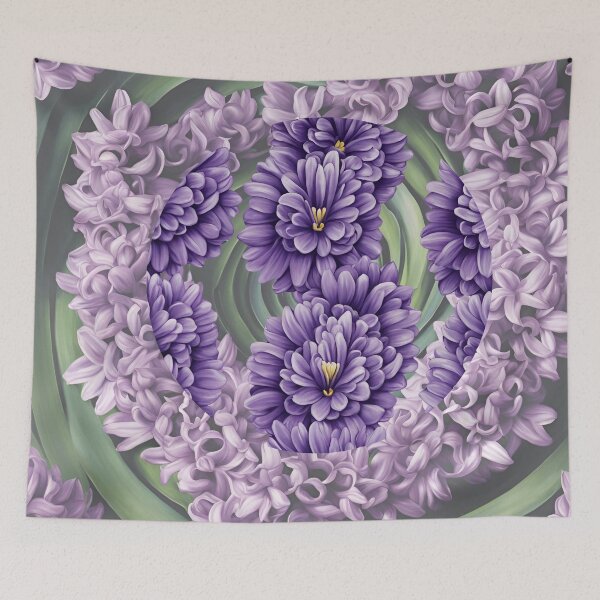 Item preview, hyacinth flowers designed and sold by Yeyishop.