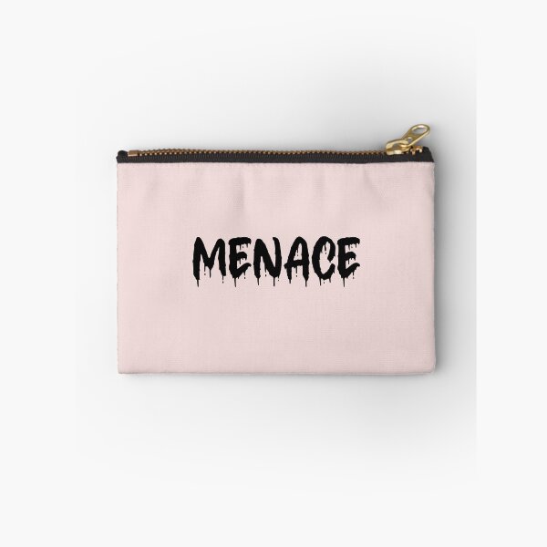 Item preview, BLACK ON PINK MENACE BLOOD DRIP designed and sold by RomeArtCo.