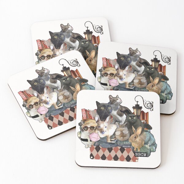 Item preview, Best book club for furry friends designed and sold by zorasfurrstudio.