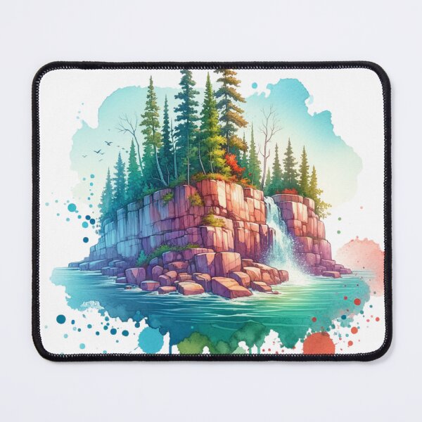 Item preview, Watercolor Voyageurs National Park designed and sold by Ginngers.