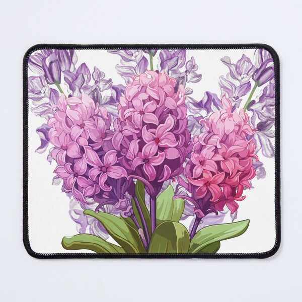 Item preview, hyacinth flowers lovers designed and sold by Yeyishop.