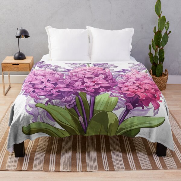 Item preview, hyacinth flowers lovers designed and sold by Yeyishop.