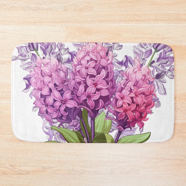 Item preview, hyacinth flowers lovers designed and sold by Yeyishop.