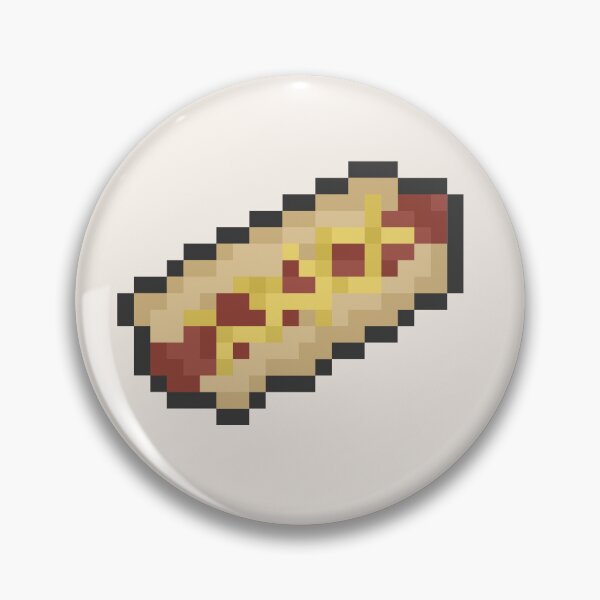 Item preview, hotdog pixel art designed and sold by helixter.