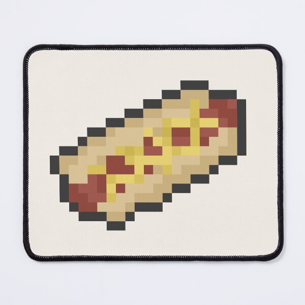 Item preview, hotdog pixel art designed and sold by helixter.
