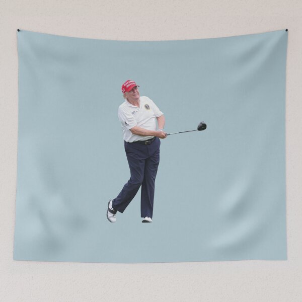 Item preview, Trump Golf Swing Happy designed and sold by ashleygus.