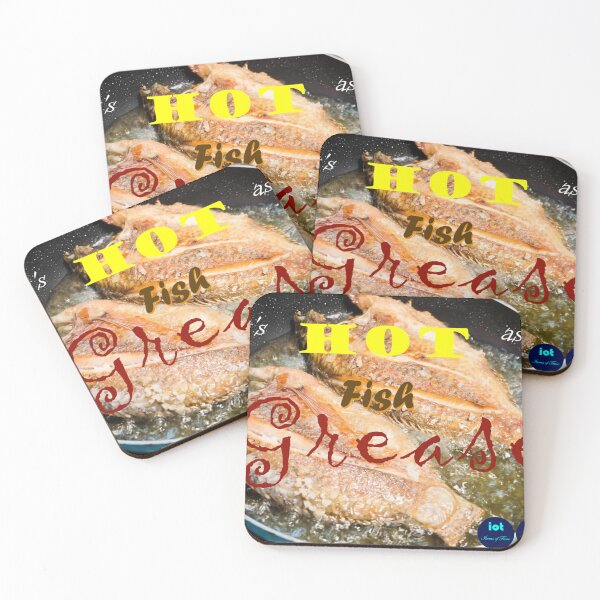 Item preview, Hot as fish grease. designed and sold by IOT22.