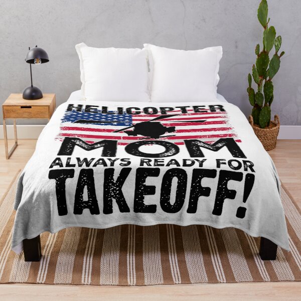 Item preview, Helicopter Mom Always Ready For Takeoff Funny Helicopter  designed and sold by Smix Pixels.