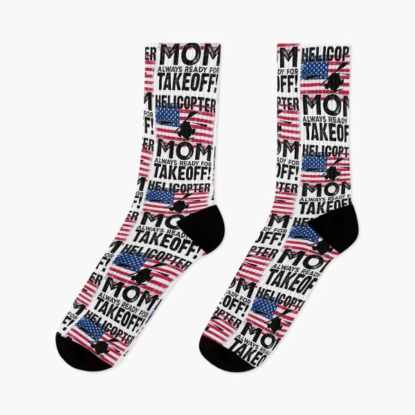 Item preview, Helicopter Mom Always Ready For Takeoff Funny Helicopter  designed and sold by Smix Pixels.