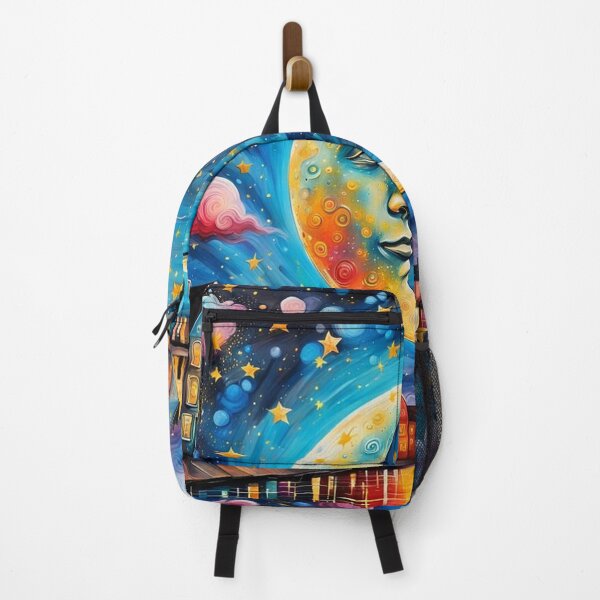 Item preview, Moon Starry Sky Fantasy Art designed and sold by Simplybe1.