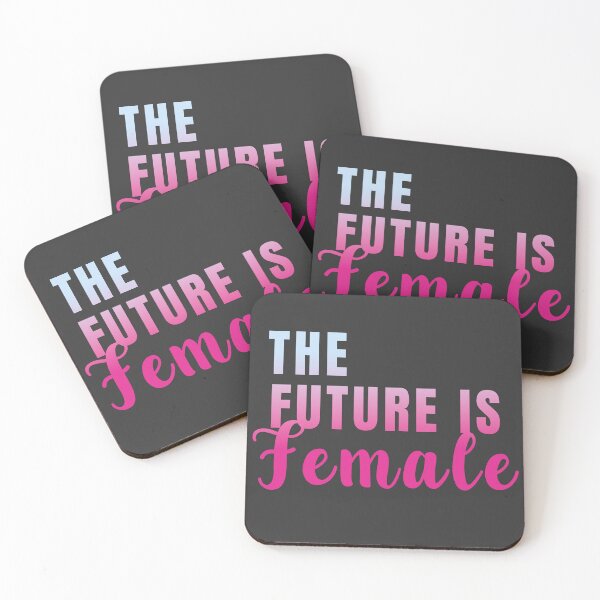 Item preview, The future is female woman quotes designed and sold by La Loca.