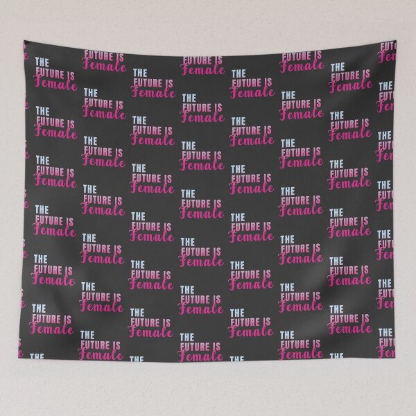 Item preview, The future is female woman quotes designed and sold by La Loca.
