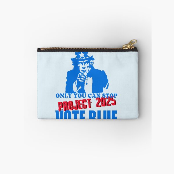 Item preview, UNCLE SAM  SAYS STOP PROJECT 2025  VOTE BLUE designed and sold by LoveAndDefiance.