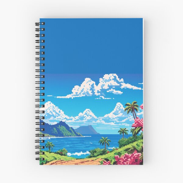 Item preview, Island Pixel Art Beautiful Landscape vol.2 designed and sold by ilomuilo.