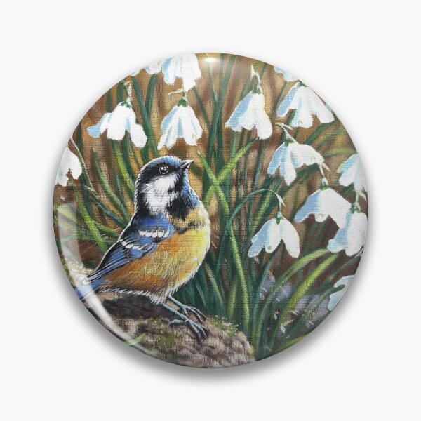 Item preview, The First Snowdrops designed and sold by SuzyBrooksArt.