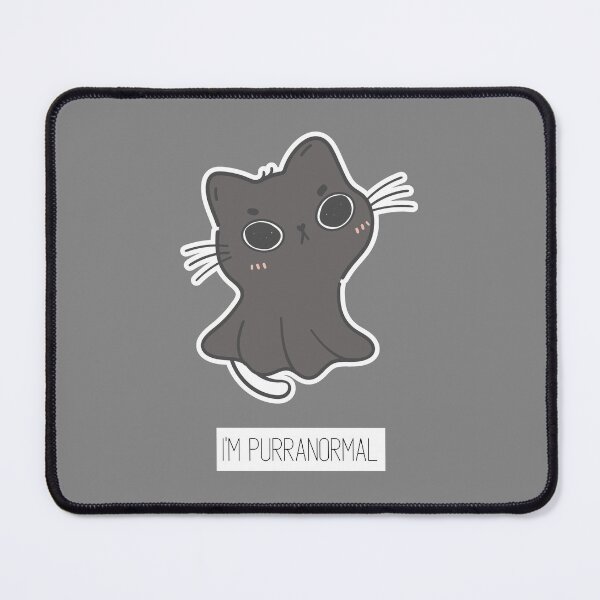 Item preview, I'm Purranormal #CatGifts #CatLady #CatMom #CatDad #CatLife designed and sold by Anna Halasek.