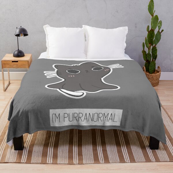 Item preview, I'm Purranormal #CatGifts #CatLady #CatMom #CatDad #CatLife designed and sold by Anna Halasek.