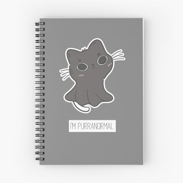 Item preview, I'm Purranormal #CatGifts #CatLady #CatMom #CatDad #CatLife designed and sold by Anna Halasek.