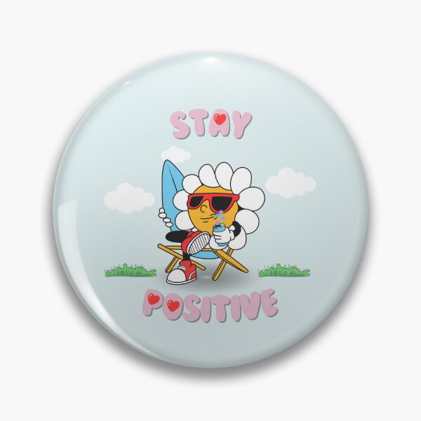Item preview, stay positive designed and sold by Spirit and Style.