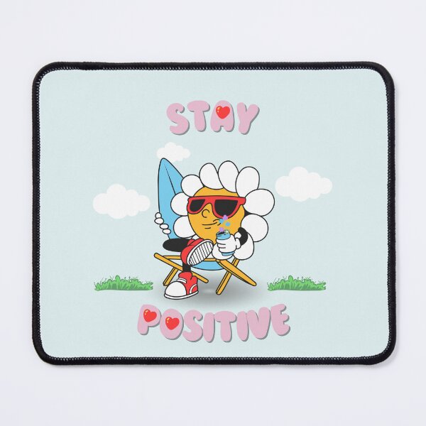 Item preview, stay positive designed and sold by Spirit and Style.
