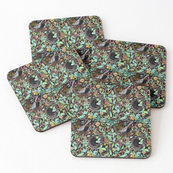 Item preview, Сuckoo Bird Pattern - Detailed and Vibrant Nature Illustration designed and sold by Jane-Zay.