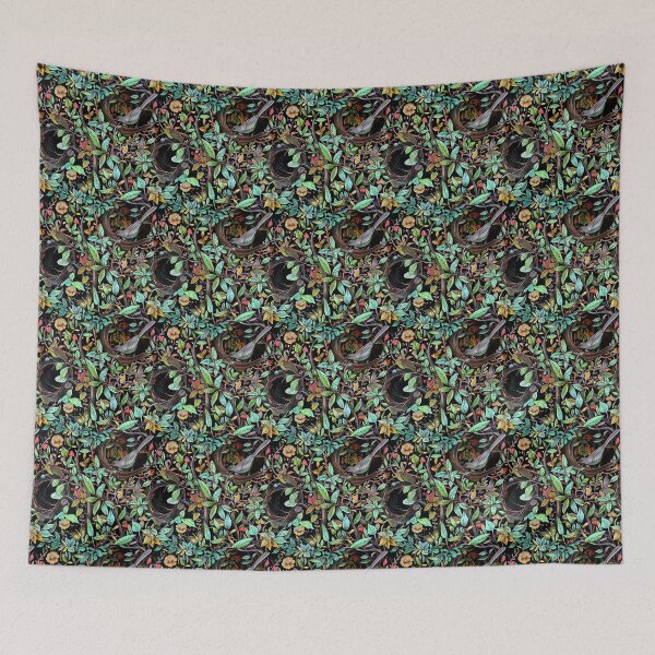 Item preview, Сuckoo Bird Pattern - Detailed and Vibrant Nature Illustration designed and sold by Jane-Zay.