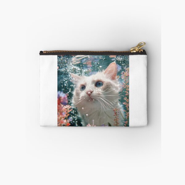 Item preview, Underwater cat serenity designed and sold by YayaPrintable.