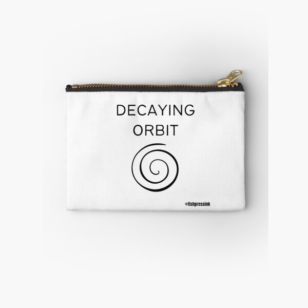 Item preview, decaying orbit text v2 white background designed and sold by fishpressink.