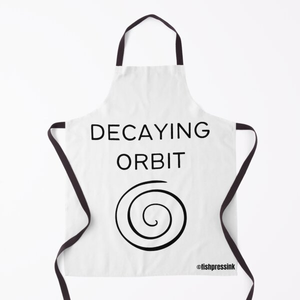 Item preview, decaying orbit text v2 white background designed and sold by fishpressink.