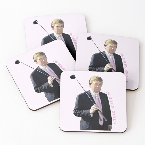 Item preview, Donald Trump Golf Pink Tie Baby Girl designed and sold by ashleygus.