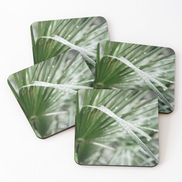Item preview, water drops on blades of grass designed and sold by rrroza.