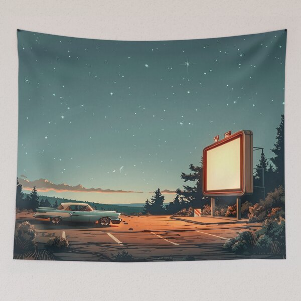 Item preview, Retro Serenity designed and sold by DabrowskiDesign.