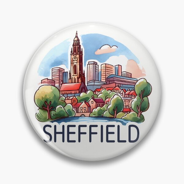 Item preview, Sheffield England UK designed and sold by WanderlustCoCo.