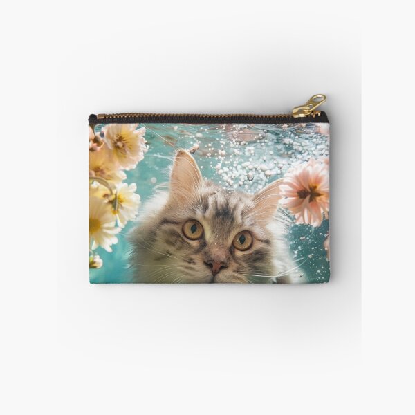 Item preview, Underwater summer cat serenity designed and sold by YayaPrintable.