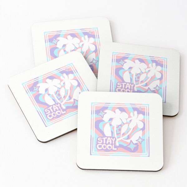 Item preview, Retro Geometric Pattern Groovy y2k 80s Trendy Flower T-shirt Sticker designed and sold by ThinkNature!.