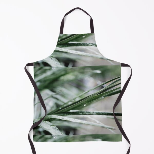 Item preview, water drops on blades of grass designed and sold by rrroza.