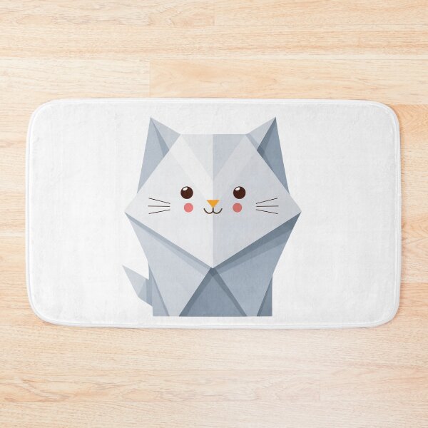 Item preview, cute origami cat designed and sold by EULALIA Twarog.