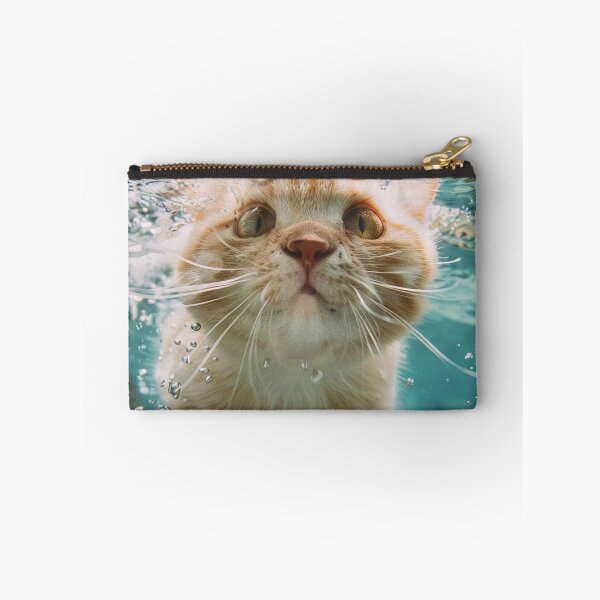 Item preview, underwater summer cat serenity designed and sold by YayaPrintable.
