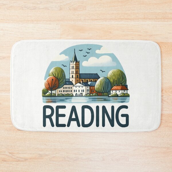 Item preview, Reading England UK designed and sold by WanderlustCoCo.