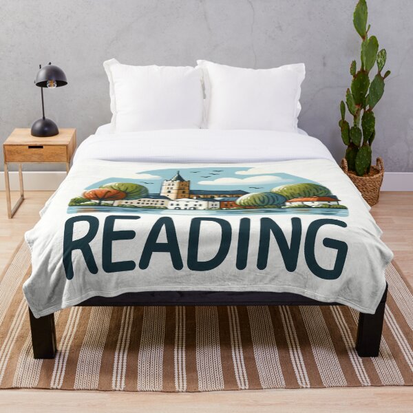 Item preview, Leyendo Inglaterra Reino Unido designed and sold by WanderlustCoCo.