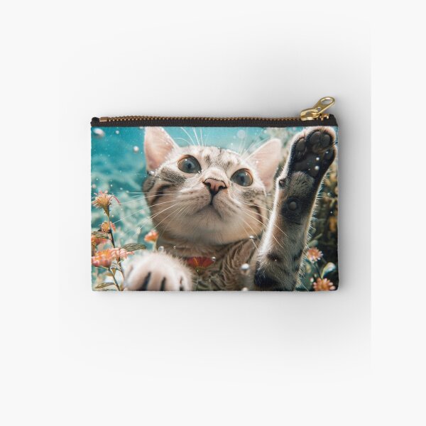 Item preview, underwater summer cat serenity designed and sold by YayaPrintable.
