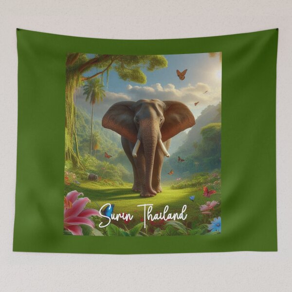 Item preview, World travel fly to Surin,Thailand, Asia  brafdesign  designed and sold by Brafdesign.