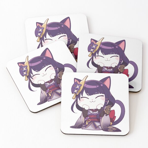 Item preview, Raiden Shogun Cat designed and sold by SchellStation.